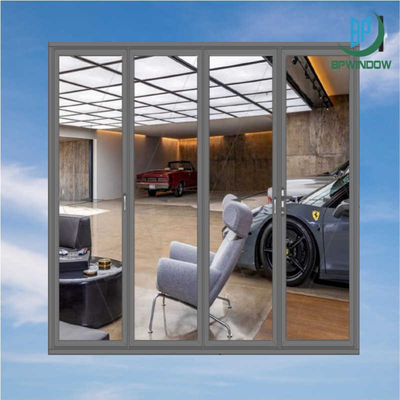 CỬA ĐI 4 CÁNH MỞ XẾP TRƯỢT 4-31 Nhôm BossWindow: Hệ BWD68